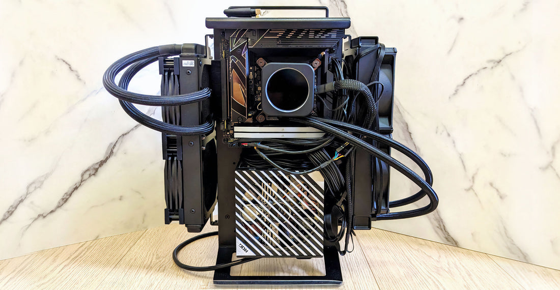 Most Unique High-End Open Metal Base PC
